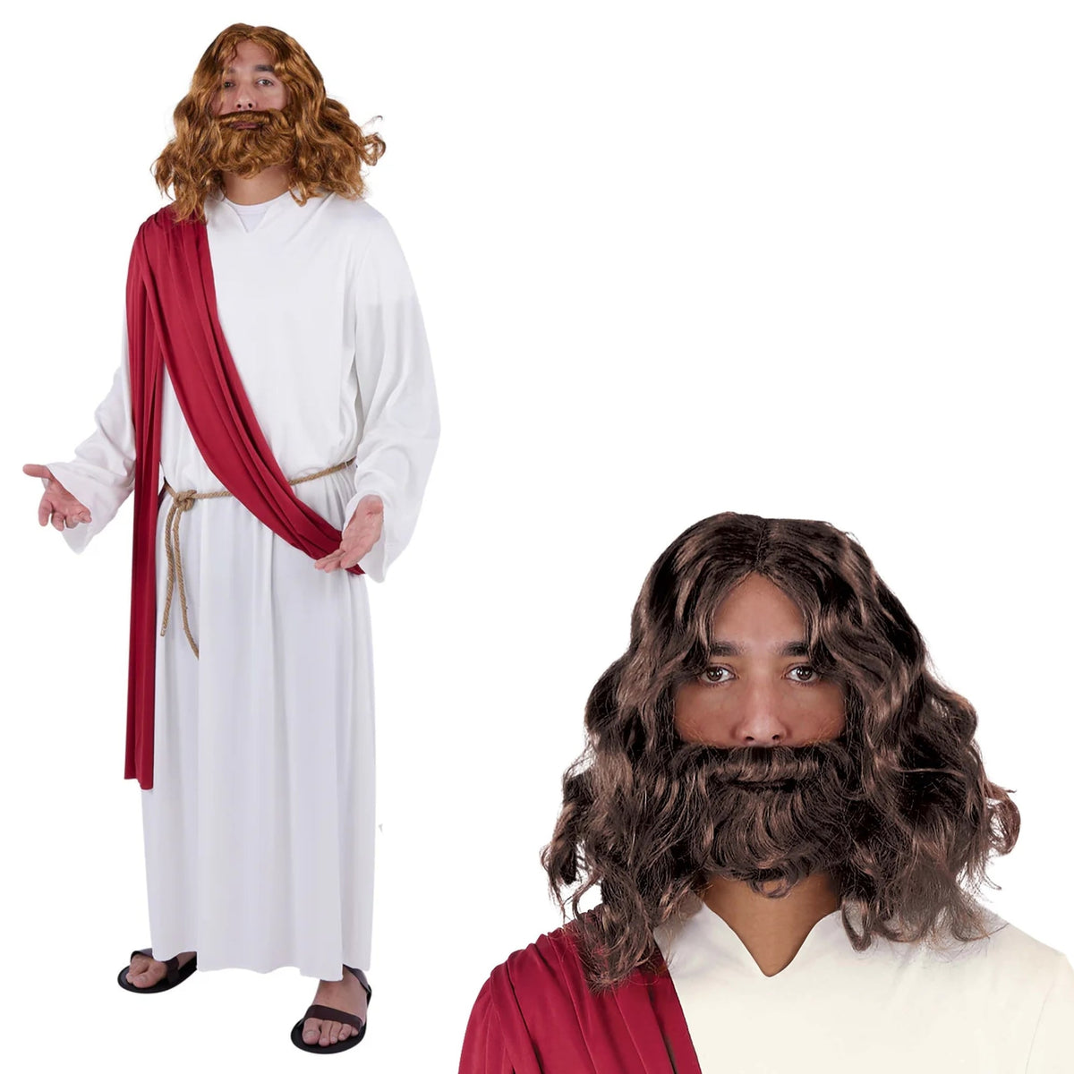 PARTY EXPERT Jesus Costume Kit for Adults