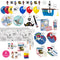 PARTY EXPERT Kids Birthday Ahoy Pirate Ultimate Birthday Party Supplies Kit, 8 Guests