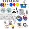 PARTY EXPERT Kids Birthday Ahoy Pirate Ultimate Birthday Party Supplies Kit, 8 Guests