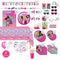 PARTY EXPERT Kids Birthday Barbie Dream Together Ultimate Birthday Party Supplies Kit, 8 Guests