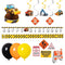 PARTY EXPERT Kids Birthday Big Dig Construction Basic Decoration Party Supplies Kit, 8 Guests