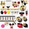 PARTY EXPERT Kids Birthday Disney Mickey Mouse Ultimate Birthday Party Supplies Kit, 8 Guests