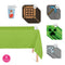 PARTY EXPERT Kids Birthday Minecraft Basic Tableware Birthday Party Supplies Kit, 8 Guests