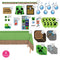 PARTY EXPERT Kids Birthday Minecraft Ultimate Birthday Party Supplies Kit, 8 Guests