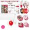 PARTY EXPERT Kids Birthday Naruto Standard Birthday Party Supplies Kit, 8 Guests