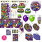 PARTY EXPERT Kids Birthday Ninja Turtles Ultimate Birthday Party Supplies Kit, 8 Guests