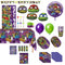 PARTY EXPERT Kids Birthday Ninja Turtles Ultimate Birthday Party Supplies Kit, 8 Guests