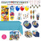 PARTY EXPERT Kids Birthday Paw Patrol Standard Birthday Party Supplies Kit, 8 Guests