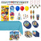 PARTY EXPERT Kids Birthday Paw Patrol Standard Birthday Party Supplies Kit, 8 Guests