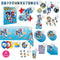 PARTY EXPERT Kids Birthday Sonic Ultimate Birthday Party Supplies Kit, Guests 8