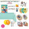 PARTY EXPERT Kids Birthday Stitch Standard Birthday Party Supplies Kit, 8 Guests