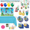 PARTY EXPERT Kids Birthday Super Mario Bros. Standard Birthday Party Supplies Kit, 8 Guests