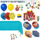 PARTY EXPERT Kids Birthday Toy Story Standard Birthday Party Supplies Kit, 8 Guests