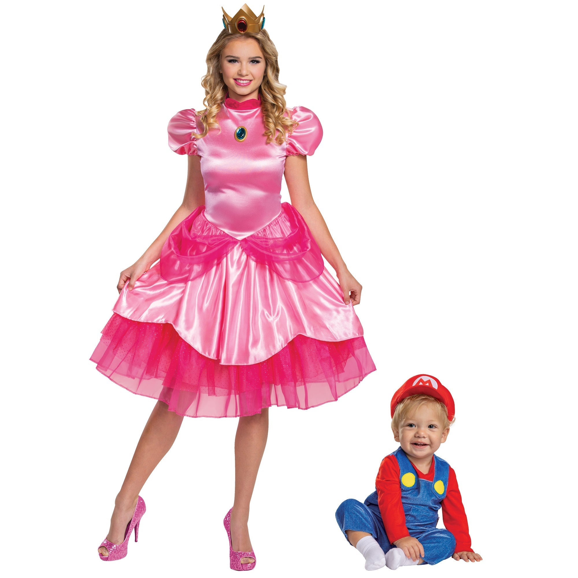 Mommy and Me Super Mario Bros Costumes – Party Expert