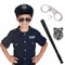 PARTY EXPERT Police Costume Accessory Kit for Kids