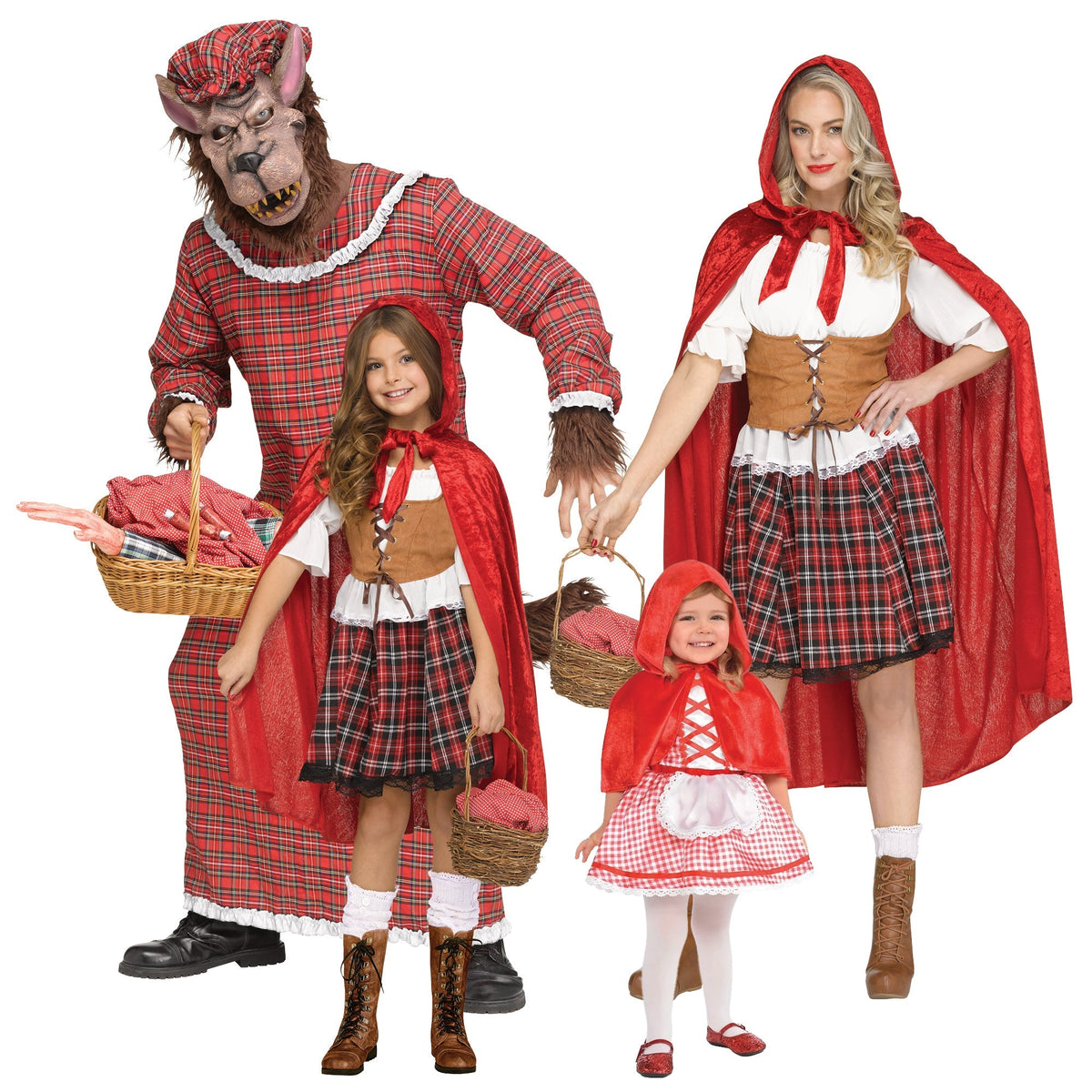 Party Expert Red Riding Hood Family Costumes 717425706