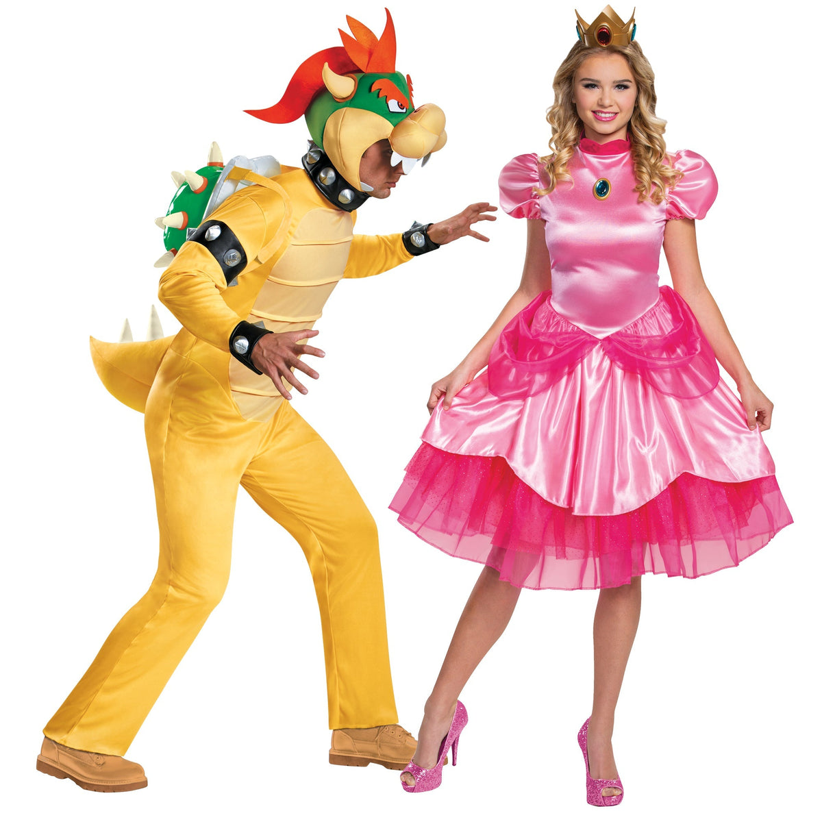 Déguisements Super Mario et Princesse adultes pour couples