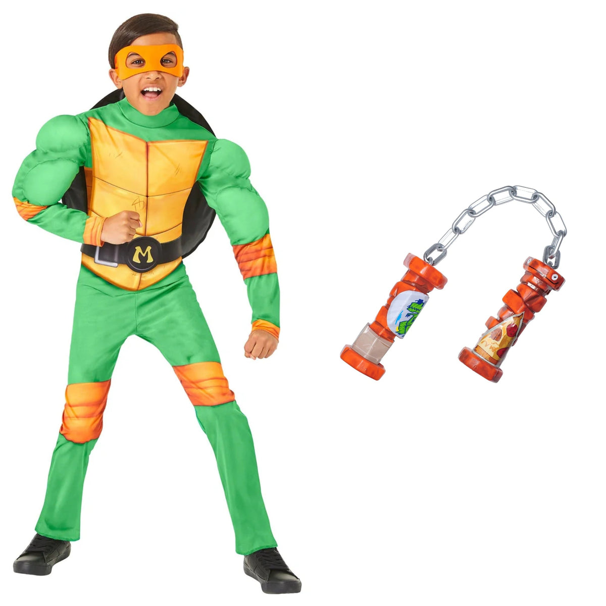 PARTY EXPERT Teenage Mutant Ninja Turtles Mickey Costume Kit for Kids