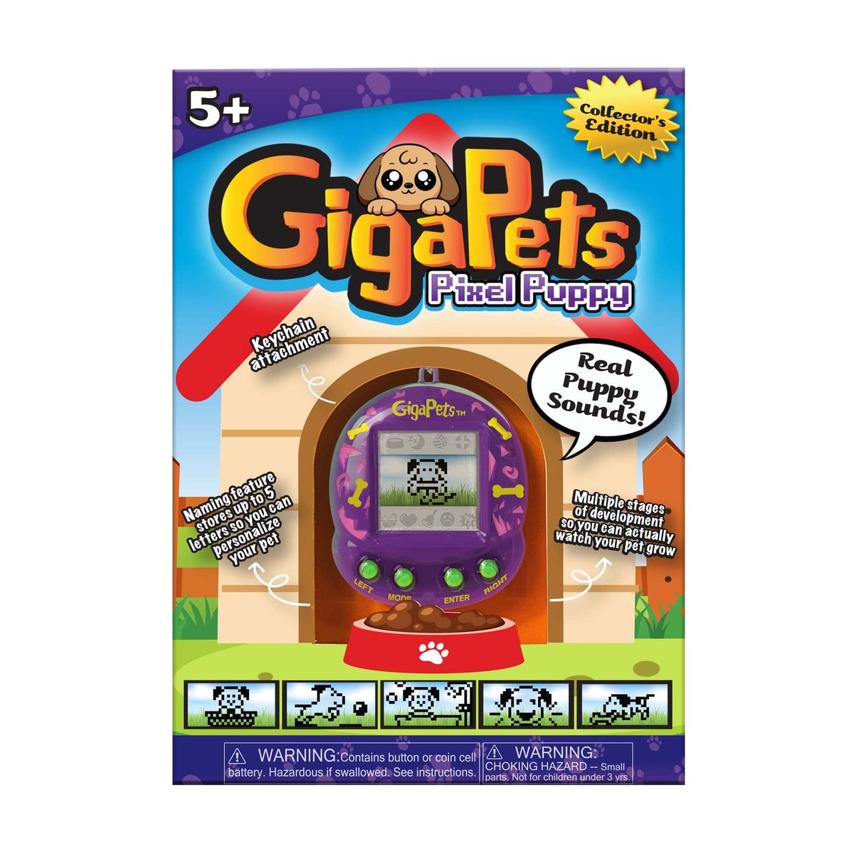 RED PLANET GROUP Toys & Games GigaPets Virtual Pixel Puppy, 1 Count 4897073710686