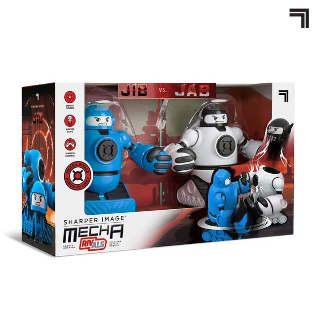 RED PLANET GROUP Toys & Games Toy RC Mecha Rivals, Blue vs White, 1 Count 843479189513