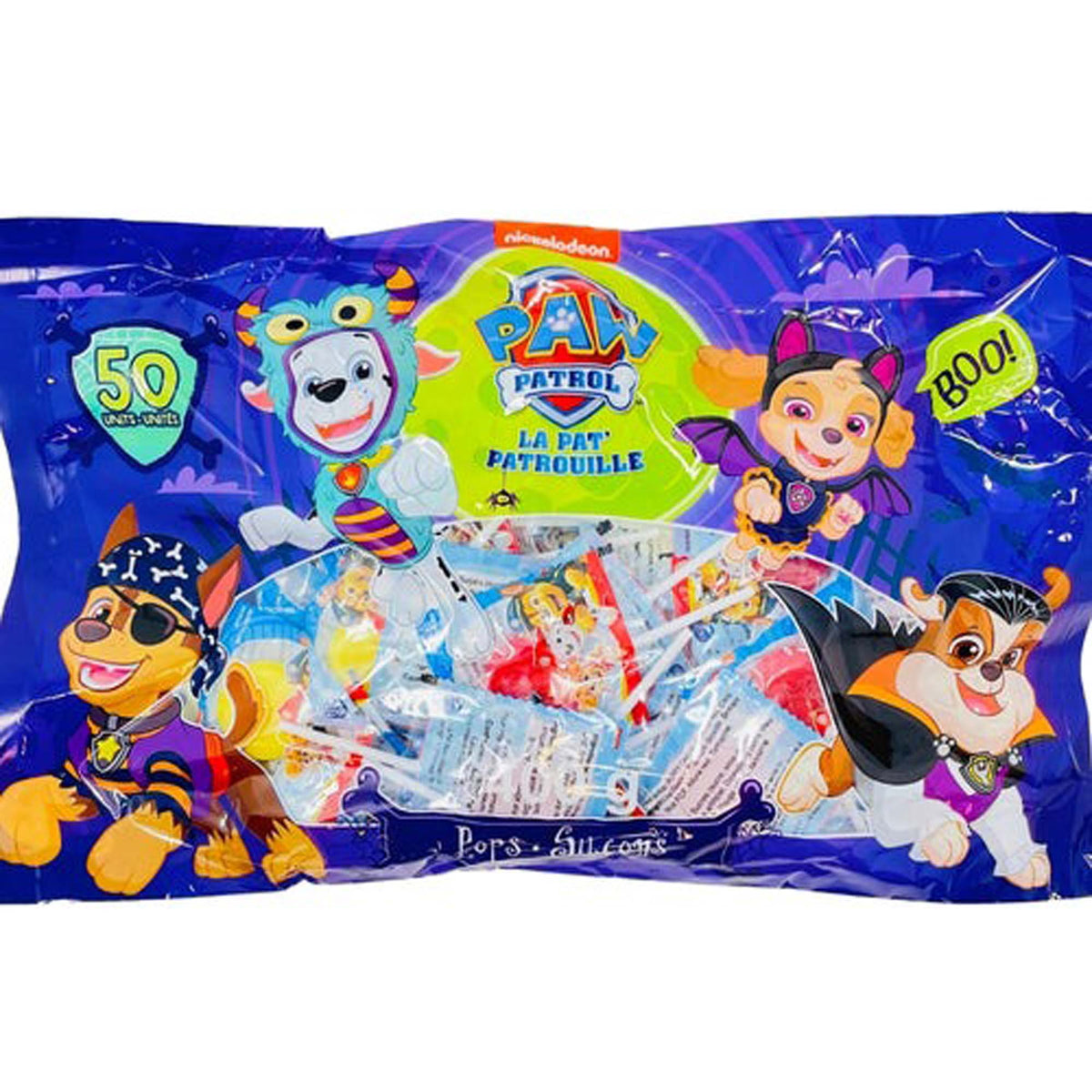 REGAL CONFECTION INC. Candy Paw Patrol Lollipops Mix, 400g, 1 Count