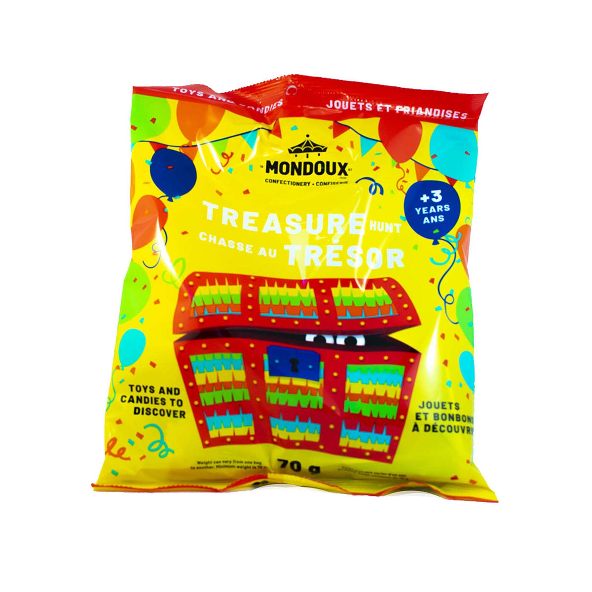 REGAL CONFECTION INC. Candy Treasure Hunt Toy and Candy, 70G