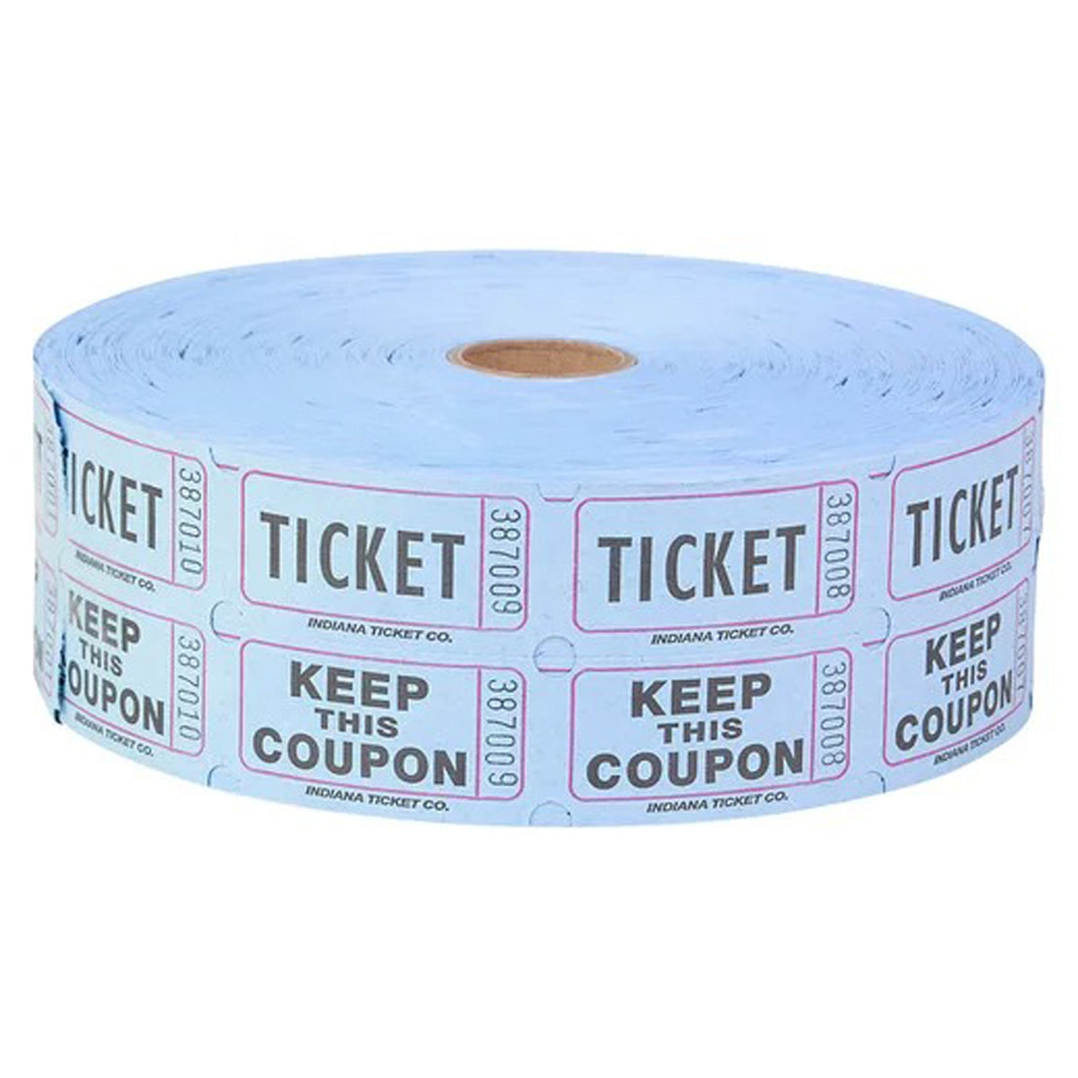 RHODE ISLAND NOVELTY Party Supplies Double Ticket Roll, Blue, 2000 Count