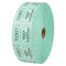 RHODE ISLAND NOVELTY Party Supplies Double Ticket Roll, Green, 2000 Count