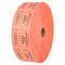 RHODE ISLAND NOVELTY Party Supplies Double Ticket Roll, Orange, 2000 Count