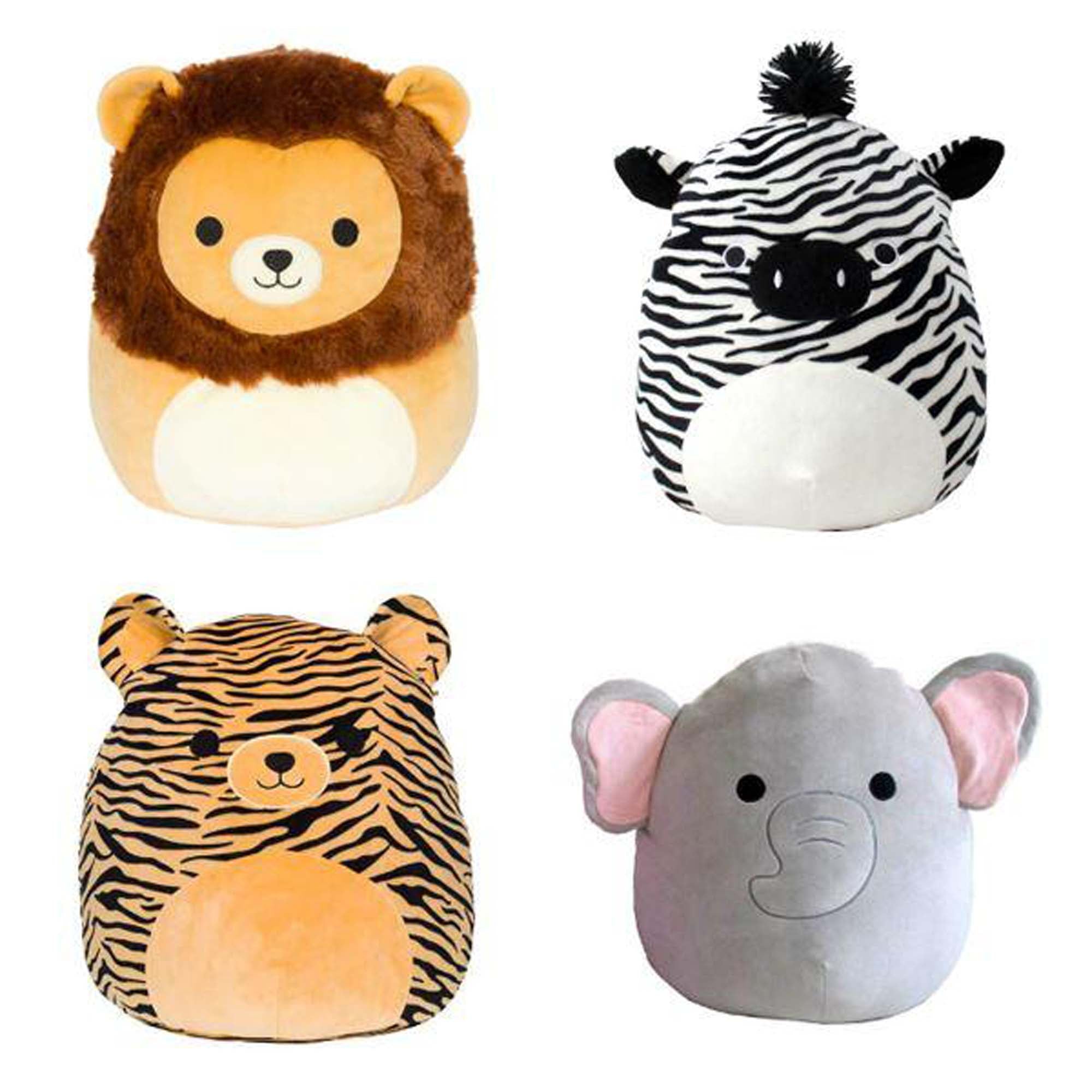 Jungle Animal Squishmallow Plush, 8 Inches, Assortment | Party Expert