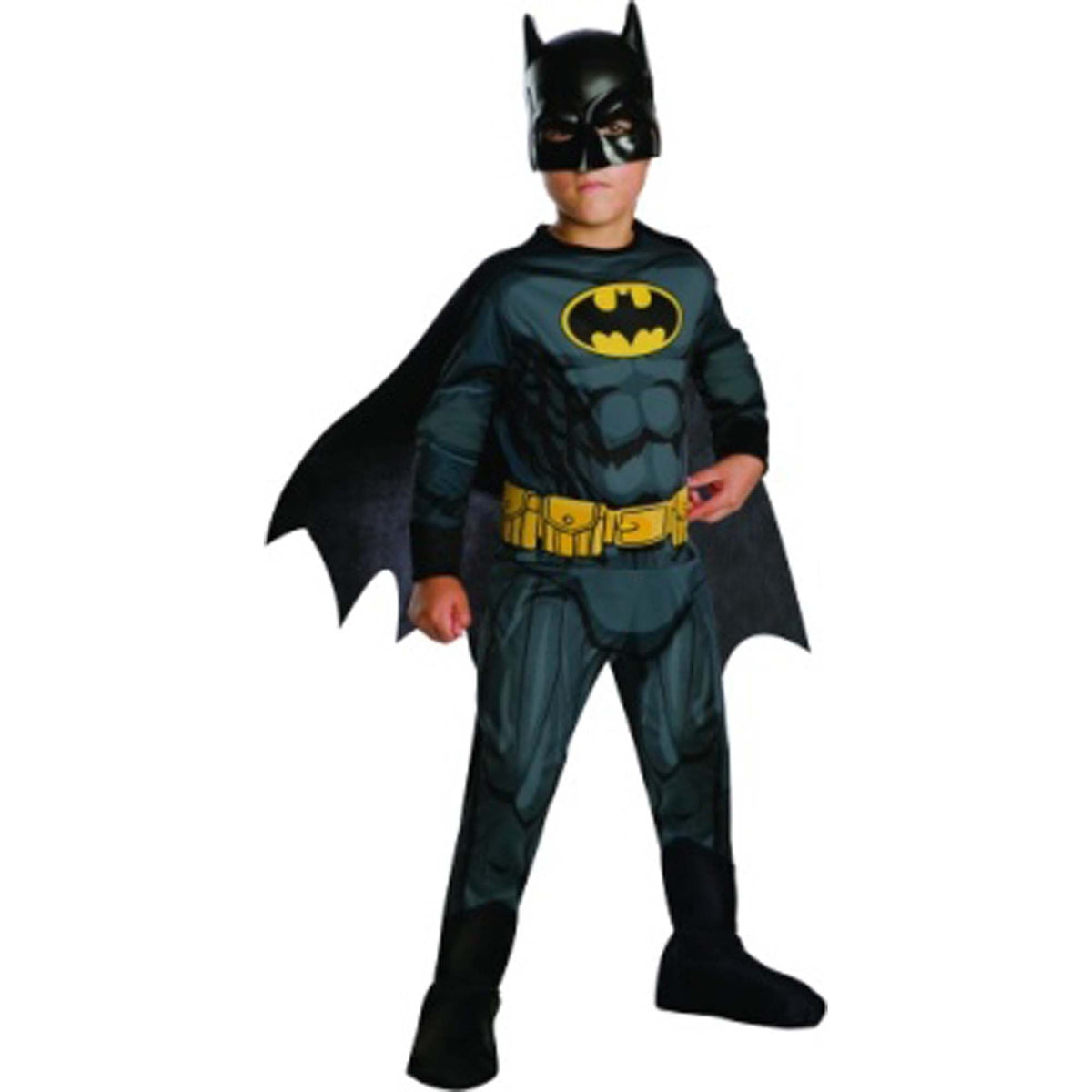 RUBIES II (Ruby Slipper Sales) Costumes Batman Classic Costume for Kids, Jumpsuit and Cape