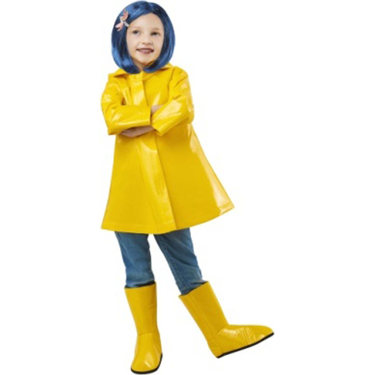 RUBIES II (Ruby Slipper Sales) Costumes Coraline Costume for Kids, Yellow Coat