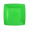 SANTEX Everyday Entertaining Green Small Square Dessert Party Paper Plates, 7 Inches, 10 Count 3660380071822