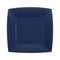 SANTEX Everyday Entertaining Navy Blue Small Square Dessert Party Paper Plates, 7 Inches, 10 Count 3660380087786