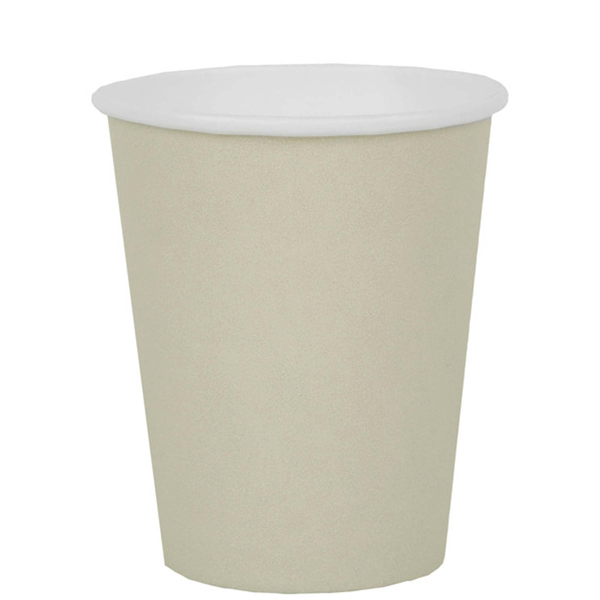 SANTEX Everyday Entertaining Sand Beige Party Paper Cups, 9 Oz, 10 Count