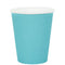 SANTEX Everyday Entertaining Sky Blue Party Paper Cups, 9 Oz, 10 Count