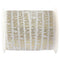 SANTEX General Birthday "Joyeux Anniversaire" Birthday Balloon Ribbon, White and Gold, 1 Count