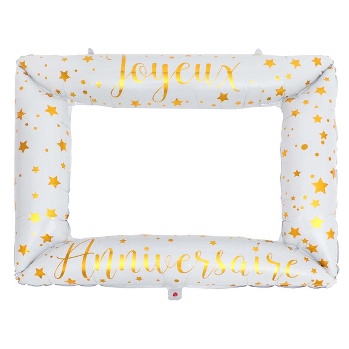 SANTEX General Birthday Stary Golden Age "Joyeux Anniversaire" Balloon Frame, 1 Count