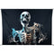 SANTEX Halloween Dark Skeleton Scene Setter, 1 Count