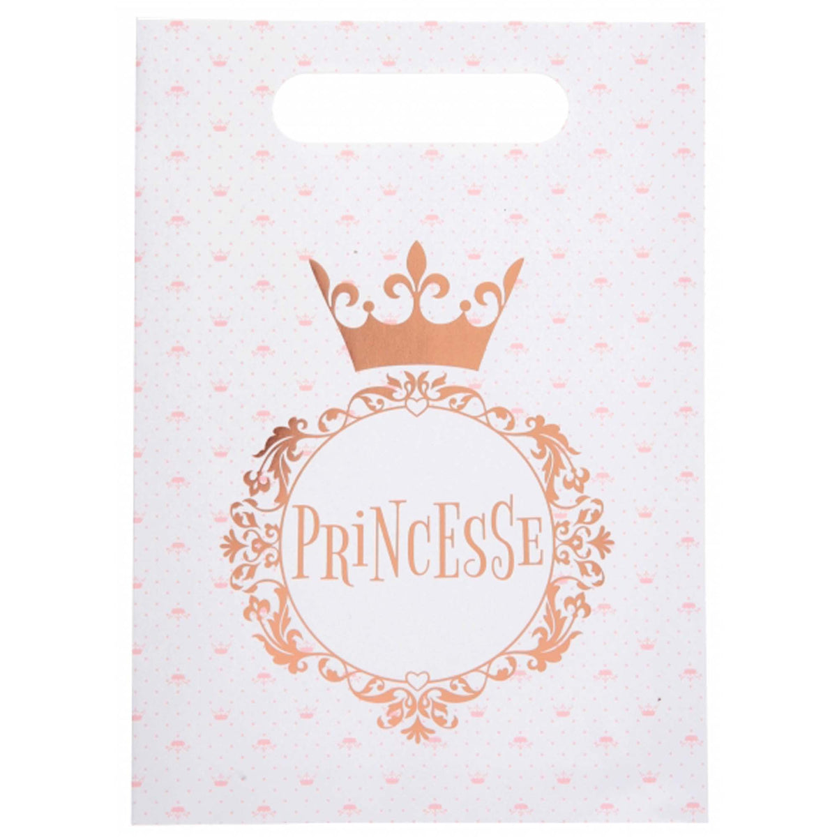 SANTEX Kids Birthday Princess Birthday Printed Favour Bags, 10 Count 3660380076476