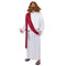 SHENZHEN PARTYGEARS DEVELOPMENT CO. LTD Costumes Jesus Costume for Adults, White Robe with Red Sash 810077658864