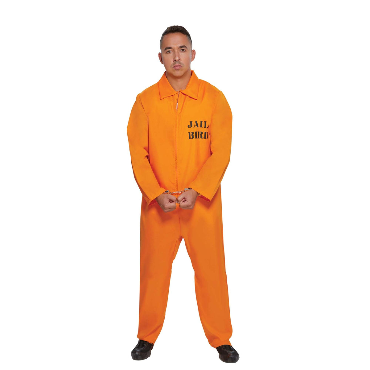 SHENZHEN PARTYGEARS DEVELOPMENT CO. LTD Costumes Prisoner Costume for Adults, Orange Jumpsuit