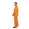 SHENZHEN PARTYGEARS DEVELOPMENT CO. LTD Costumes Prisoner Costume for Adults, Orange Jumpsuit