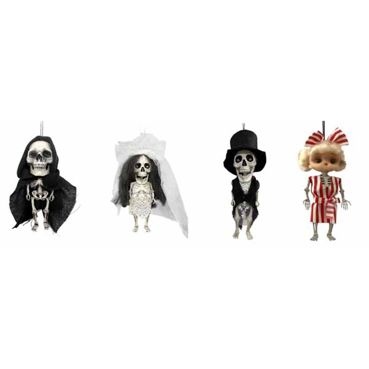 SUNSTAR INDUSTRIES Halloween Skeleton, Assortment, 1 Count