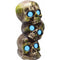 SUNSTAR INDUSTRIES Halloween Swampy Skull Stack With LED, 13 Inches, 1 Count