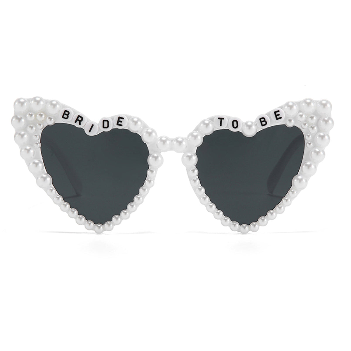 Taizhou Two Circles Trading Co. Ltd. Bridal Shower White Bride To Be Pearl Sunglasses, 1 Count 810120715872