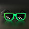 Taizhou Two Circles Trading Co. Ltd. Costume Accessories Green LED Neon Sunglasses for Adults 810120719290