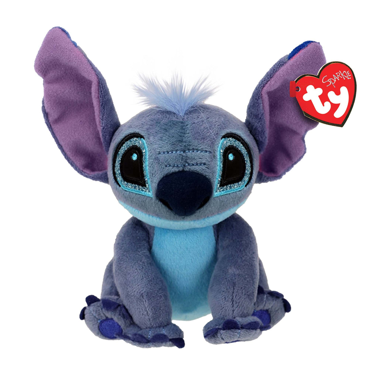 TY INC Plushes Disney Stitch Plush, 1 Count 008421413041