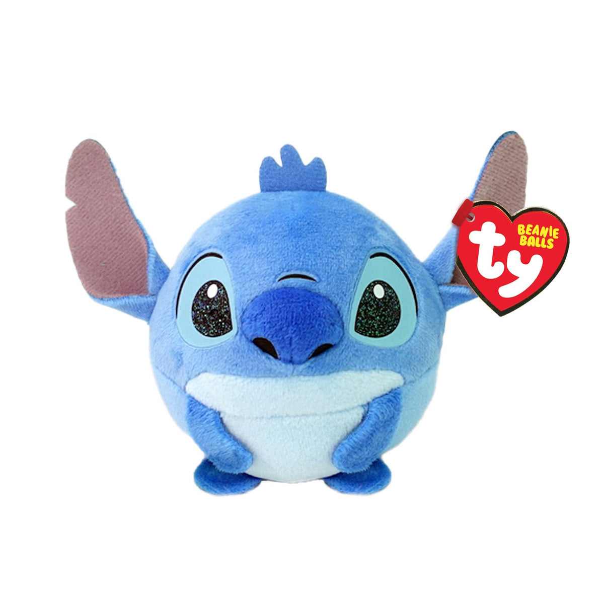 TY INC Plushes Disney TY Beanie Balls Plush, Stitch, 4 Inches, 1 Count