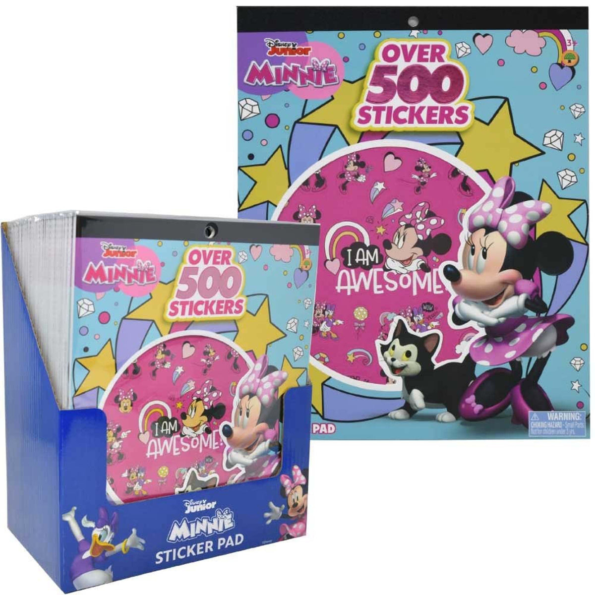 U.P.D. INC Impulse Buying Disney Minnie Mouse Sticker Book, 1 Count 724328191683